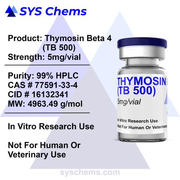 Thymosin Beta-4 (TB-500) 5mg - Image 1